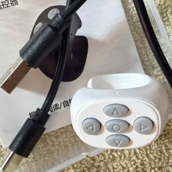 NEW movilstore JX-05 Mobile Phone Bluetooth Ring Remote Control - Picture 4 of 9